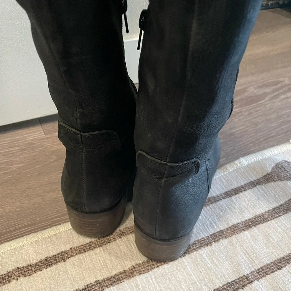 Women’s Black Over-the-Knee Boots - Classic Riding Style